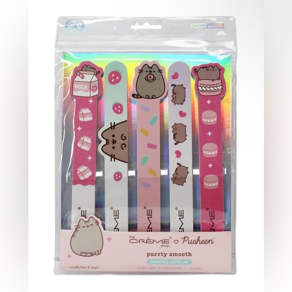 BUY NOW - The Crème Shop X Pusheen Purrity Smooth Perfecting 5 Nail File Set